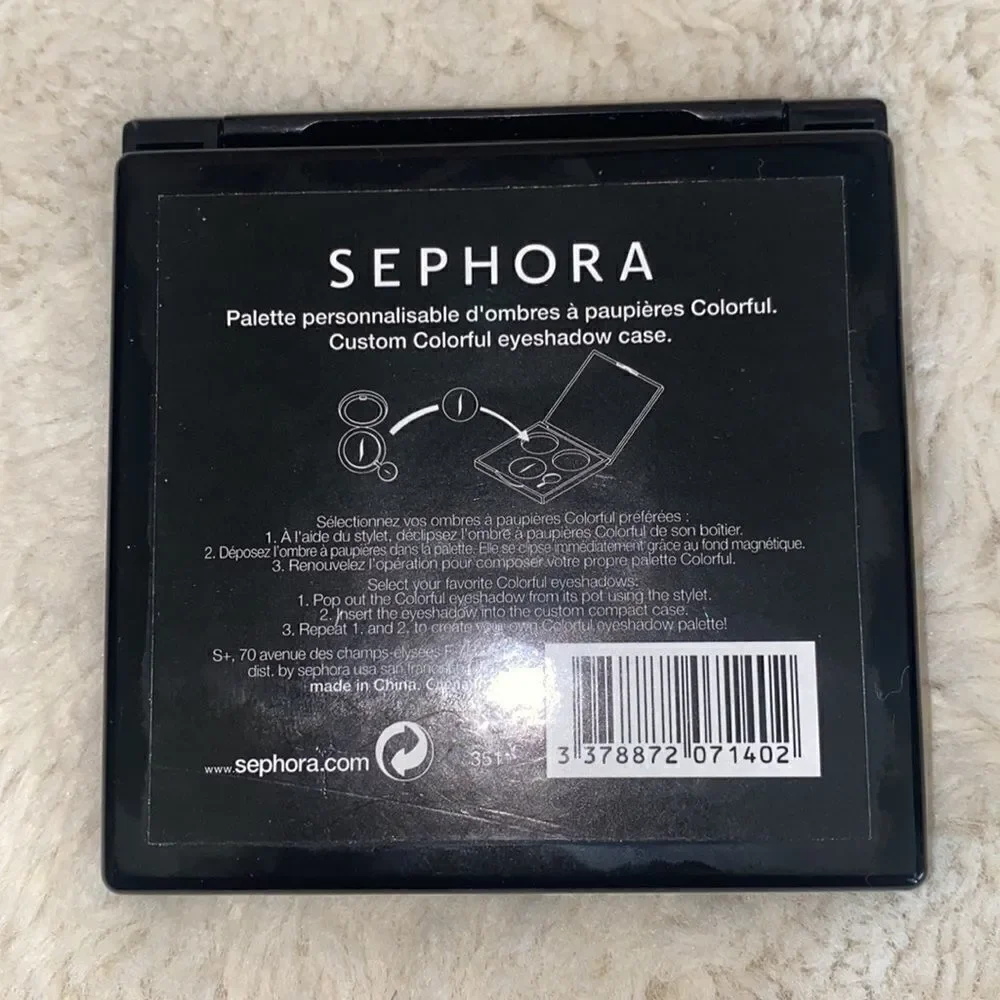 🌸HP🌸Sephora Custom Colorful Eyeshadow Case!